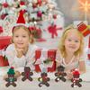 8Pack Christmas Gingerbread Man DIY Crafts Kit - Air Dry Clay Gingerbread Crafts for Kids - Creative Air Dry Clay Modeling Indoor Decorations - Kids Gingerbread Man Gift for School Winter Party view 4