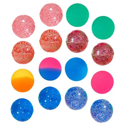 KOMBIUDA 25pcs Elastic Bouncy Balls Boys and Girls Bounce Balls Led Lights Party Favors for Boys and Girls Sensory for and Bouncy for Birthday Gifts