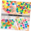 KOMBIUDA 25pcs Elastic Bouncy Balls Boys and Girls Bounce Balls Led Lights Party Favors for Boys and Girls Sensory for and Bouncy for Birthday Gifts view 3