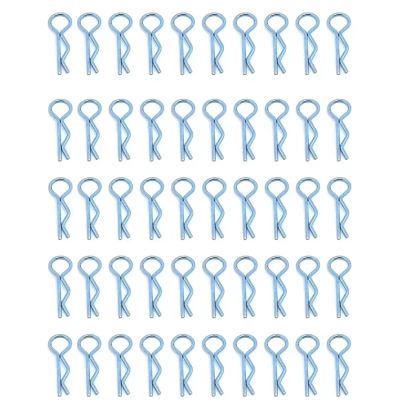 for Crawler for Buggy Drift Model Car 1/10 Cars Shell Body Clips Pins Housing Latch R Buckles Fixed 50PCS RC Car Parts RC Car Repair Kit(Blue)