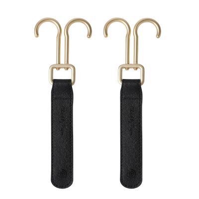 1 Pair Mom Bag Hanger Strollers Double Hook Pram Car Accessories Baby Cart Organiser Strollers Cart Hanger Clips