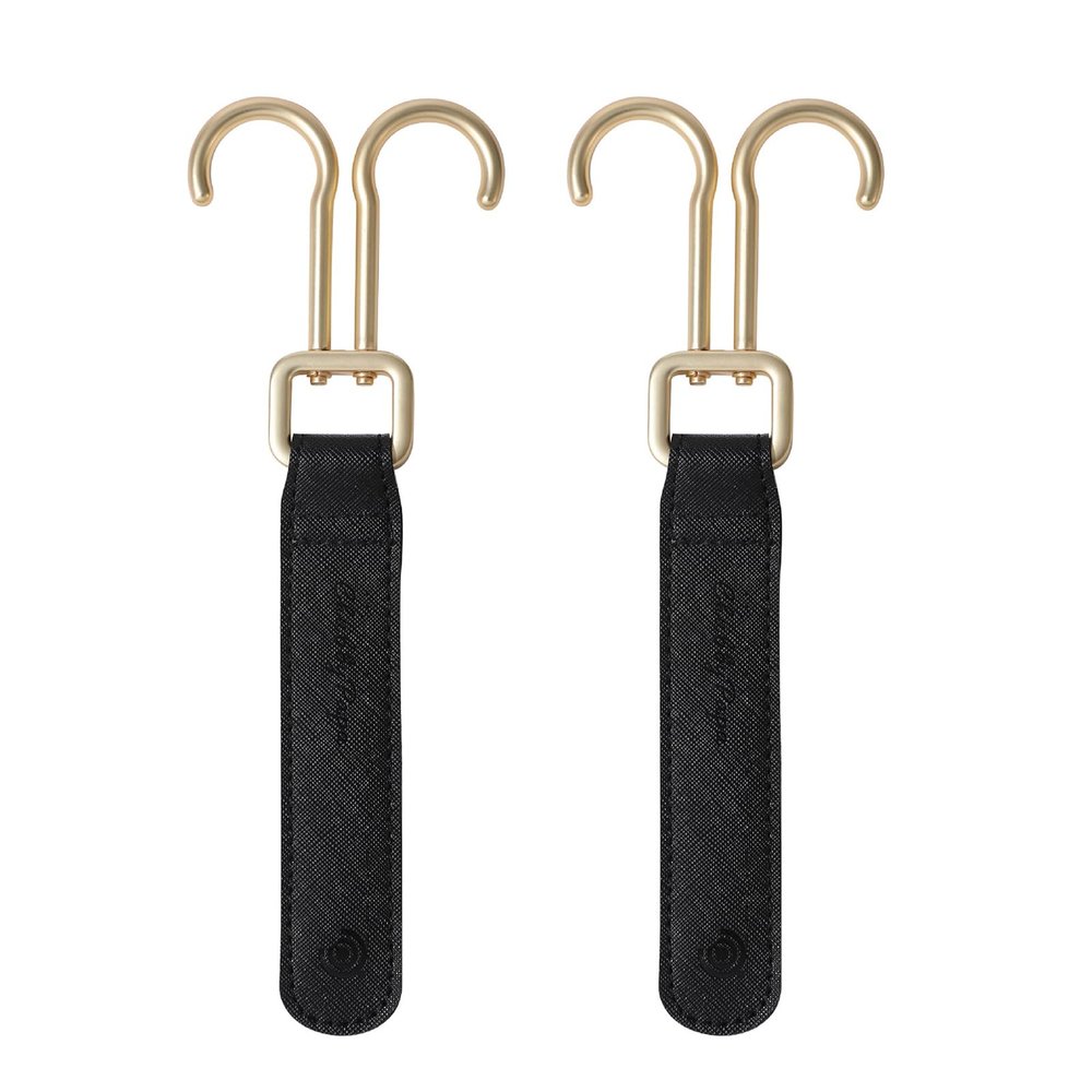 1 Pair Mom Bag Hanger Strollers Double Hook Pram Car Accessories Baby Cart Organiser Strollers Cart Hanger Clips