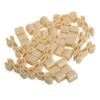 Hemoton 20pcs Track Connectors for Train Plastic Railway Accessories Flexible Clips for Interactive Play Compatible Major Brands Educational Toy for Boys and Girls view 1
