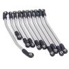 RC Upgrade Accessories for Axial for SCX10 II 90046 1/10 10Pcs Stainless Steel Links Rod Set with Ball End 313/324mm Wheelbase RC Crawler Car Upgrade Parts(324mm) view 3