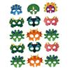 Abaodam 15pcs Dinosaur Masks for Boy Girl Fun Dress-up Party Masks for Dino-themed Events for Birthdays Halloween and Cosplay Activities Random Style view 1