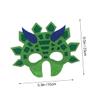 Abaodam 15pcs Dinosaur Masks for Boy Girl Fun Dress-up Party Masks for Dino-themed Events for Birthdays Halloween and Cosplay Activities Random Style view 2
