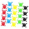 ibasenice 100pcs Plastic Jumping Frogs Toys Frog Decorations Bouncing Boys and Girls Party Favor Cartoon Toys for Boys and Girls view 1