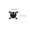 ibasenice 100pcs Plastic Jumping Frogs Toys Frog Decorations Bouncing Boys and Girls Party Favor Cartoon Toys for Boys and Girls view 2