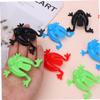 ibasenice 100pcs Plastic Jumping Frogs Toys Frog Decorations Bouncing Boys and Girls Party Favor Cartoon Toys for Boys and Girls view 4