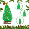 12Pack Christmas Trees DIY Crafts Kit - Air Dry Clay Christmas Crafts for Kids - Creative Air Dry Clay Modeling Indoor Decorations - Kids Christmas Trees Crafts Gift for School Winter Party Fun view 3