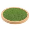 ibasenice Grass Display Base Stand for Dolls Pedestal Riser Figures Simulation Grass Design Decor for Models Easy to Use Display view 1