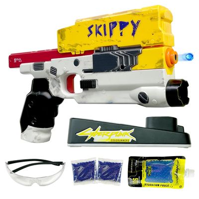 Zing Cyberpunk Skippy Replica - Deluxe Pack, Includes Skippy Replica with Light and Sound, Charging Light Stand. Ages 14+