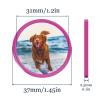 200-1000 Custom Poker Chips, Bar Drink Token Chips Personalized Logo, Image and Text on Chip, Double Sided Full Color Print Custom Tokens, Good for Casino Night, Wedding and Party (Rose Red) view 4