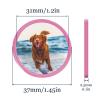 200-1000 Custom Poker Chips, Bar Drink Token Chips Personalized Logo, Image and Text on Chip, Double Sided Full Color Print Custom Tokens, Good for Casino Night, Wedding and Party (Pink) view 4