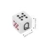 BESPORTBLE 15pcs Acrylic Poker Dices Dice Poker Chips Party Dice for Games Party Supplies Birthday view 2