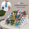 7-Layer Matchbox Car Display Case  Transparent Acrylic, Holds 63 Cars, Ideal for Collecting and Organizing 1:64 Scale Toy Cars (Transparent) view 2