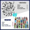 7-Layer Matchbox Car Display Case  Transparent Acrylic, Holds 63 Cars, Ideal for Collecting and Organizing 1:64 Scale Toy Cars (Transparent) view 4