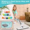 Toddler Mop That Really Works - Kids Spray Mop - Mini Size Cleaning Toy Set, Interactive Pretend Play Montessori Toys Gift for Toddlers Boys Girls view 2