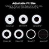 100 Coin Capsules with Adjustable Foam Gaskets, Acrylic Coin Holders & Storage Box for 0.66 to 1.81-Inch Coins view 4
