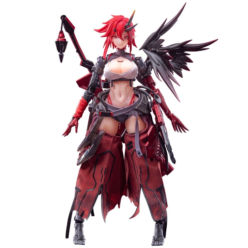 Animester WOLF MASTIFF FORCE Raven Samurai 1/9 Scale PVC & ABS Cloth Silicone Alloy Pre-Painted Action Figure