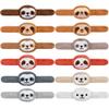 12 PCS Stuffed Sloth Animal Slap Bracelets Plush Animal Snap Bracelets Cute Wrist Slap Band Toy Wrist Animals Wrist Pets Slap Bracelet Wrist Toy for Boys Girls Birthday Gifts Party Favors 11 Styles view 1