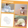 DOITOOL 20pcs Piggy Bank Stopper Money Box Rubber Plug Savings Box Challenge Seal Coin Bank Plug Easy Storage view 3
