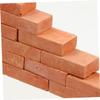 HEALSOPTHY 100 Pcs Miniature Brick Model for DIY Micro Landscape Flexible Sand Table Brick for Fairy Garden Decoration and Model Building view 2