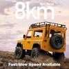 MN-98 RC Car, 1:12 Scale RC Rock Crawler, 4WD Off-Road RC Truck RTR, 2.4G Remote RC Land Rover Vehicle Models for Adults Hobby Gifts (Yellow) view 4
