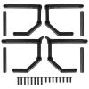 RC Car Upgrade Part for Tamiya Clod Buster 444 1/10 Aluminum Alloy Servo Mount BumperFront & Rear Bumper Bracket RC Crawler Car Accessories view 4