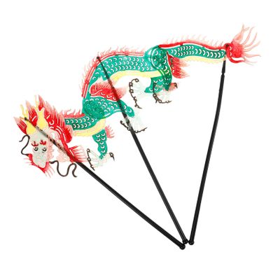ZUNOXAZ Chinese Traditional Shadow Puppet for Boys and Girls Educational Hand Puppets Miniature Props Fun Family Craft Activity Random Styles