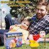 Bubble Machine - Funny Music Automatic Bubble Maker, Boy Bubble Blower with LED Flashing Lights, Bubble Machine for Kids Boys Girls view 2