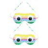 SUPVOX 2pcs Paper Eye Masks for Boys and Girls Birthday Party Games Fun Pinata Supplies for Boy Girl Celebrations Lightweight and Eye-catching Design view 1