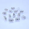 100Pcs Metal Dreadlock Beads, Hair Braid Rings for Women, Braiding Hair Jewelry view 3