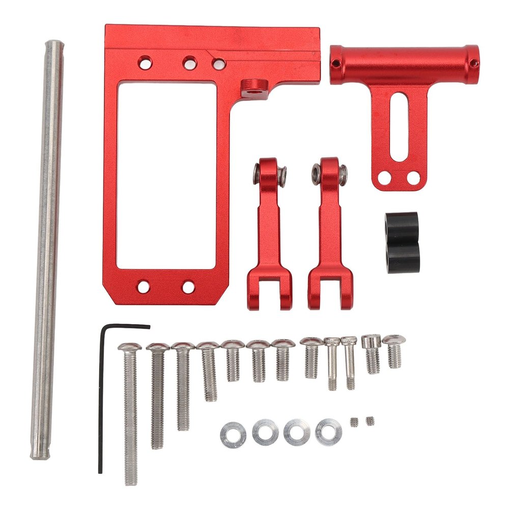 Accurate Hydraulic Steering Kit, RC Car Servo Bracket Lightweight Aluminum Alloy Upgrade Part for VP F10