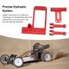 Accurate Hydraulic Steering Kit, RC Car Servo Bracket Lightweight Aluminum Alloy Upgrade Part for VP F10 view 2