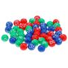 Angoily Bingo Balls 49pcs Mini Numbered Bingo Game Balls, Cage Not Included - Ideal for Parties, Fundraisers, Raffle Number Ball view 1