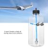 Alomejor Transparent Plastic Fuel for RC Airplane CNC Metal Fuel Easy to Install and Remove 260ml (500ml (for 50-70cc Aircraft)) view 4