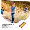 Anneome 5PCS Relay Sticks for School Competitions Anti-Skid Outdoor Race Sticks Lightweight Plastic Running Relay Tools for Training view 3