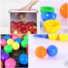 Toddmomy 100pcs Openable Raffle Drawing Plastic Lottery for Home Parties Events and Activities Fun Game Props Each view 3