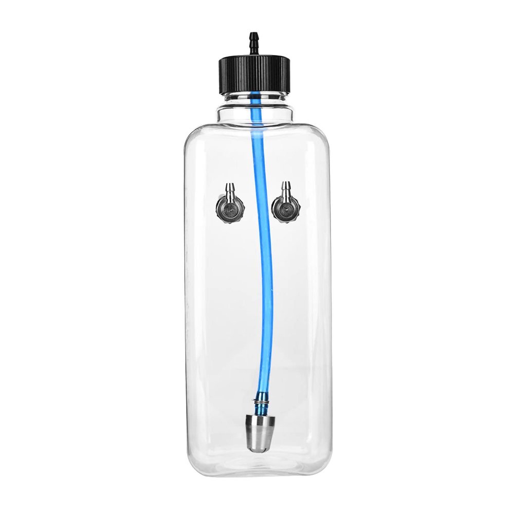 Alomejor Transparent Plastic Fuel for RC Airplane CNC Metal Fuel Easy to Install and Remove 260ml (700ml (for 50-70cc Aircraft))