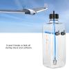 Alomejor Transparent Plastic Fuel for RC Airplane CNC Metal Fuel Easy to Install and Remove 260ml (700ml (for 50-70cc Aircraft)) view 4