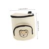 Abaodam Multi-functional Stroller Pouch for Essentials Spacious Diaper Bag for Diapers Toys Snacks Fit for All Stroller Models Stylish Design Construction view 2