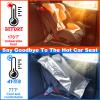 2Pcs Baby Car Seat Sun Shade Cover,Infant Car Seats Heat Protector,Baby Travel Accessories to Keep Toddler Seats at Cool Temperature,CarSeat Cooler Cover UV Protection from Heat/Sun for Babies Seat view 4