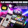 CalfQueen Kids DJ Mixer Table, DJ Set with Turntable Controller, Baby DJ Table for Toddler, Interactive Musical Equipment Toy for 3 4 5 years old Boys Girls view 4