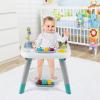 HONEY JOY Baby Bouncer Activity Center, 6-in-1 Infant Jumper & Standing Play Table w/ 360 Rotary Seat, 5 Toys, 3 Adjustable Heights, Music & Sounds, Activity Center for Babies 6-36 Months view 2