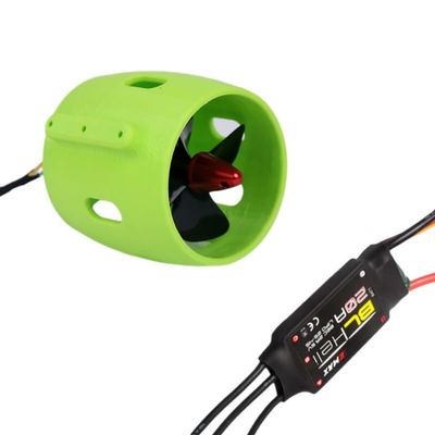 12-24V Underwater Thruster for RC Boat: Left Hand Propeller + 40A Bi-Directional Electronic Speed Controller