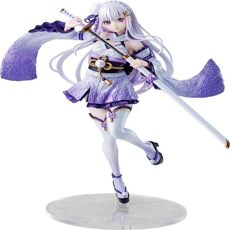 Kadokawa Kdcolle Re Zero - Starting Life in Another World Emilia War Costume Version, 1/7 Scale, Plastic, Painted Finished Product