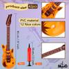 40 Pack Inflatable Guitar Blow up Guitar Bulk Fake Party Prop Inflatable Rock Star Guitars with Air Pump for 80s 90s Themed Carnival Birthday Party Favor, 12 Colors view 2
