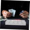 YARNOW Portable Poker Chip Tray Clear Acrylic Poker Chip Storage Organizer Wear Resistant Design Compact Convenient Poker Chip Holder for Easy Access and Organization view 4