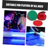 Abaodam Air Hockey Striker Set for Mini Tables 82mm Pucks and Paddles Replacement Accessories Sturdy and Lightweight Design view 3